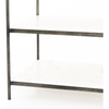 Tatum Nightstand - Hammered Gray | ready to ship!