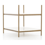 Felix Nightstand - Antique Brass | ready to ship!
