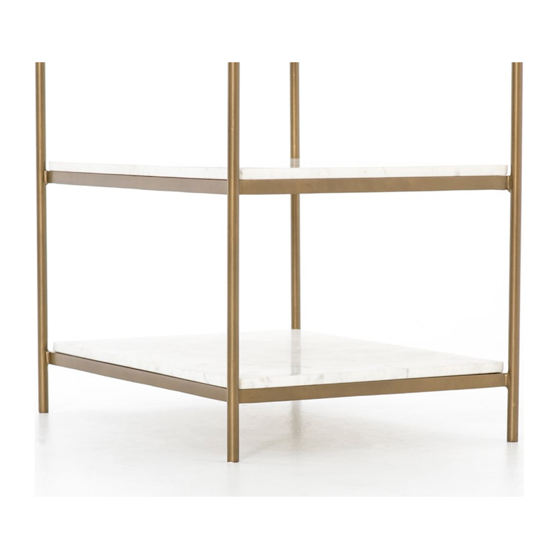 Felix Nightstand - Antique Brass | ready to ship!