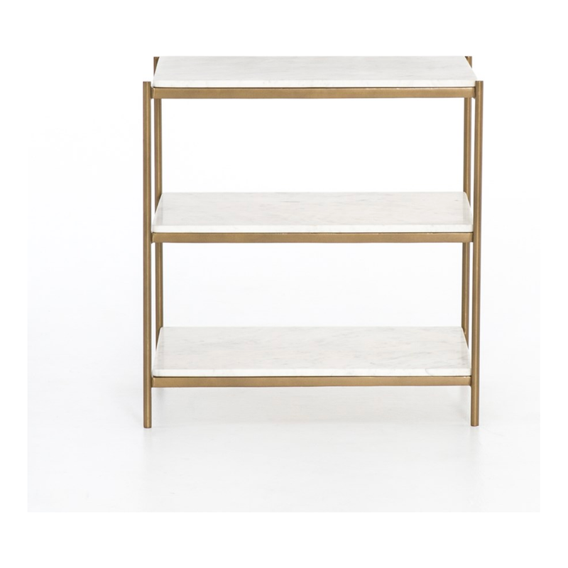 Felix Nightstand - Antique Brass | ready to ship!