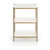 Felix Nightstand - Antique Brass | ready to ship!