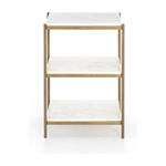 Felix Nightstand - Antique Brass | ready to ship!