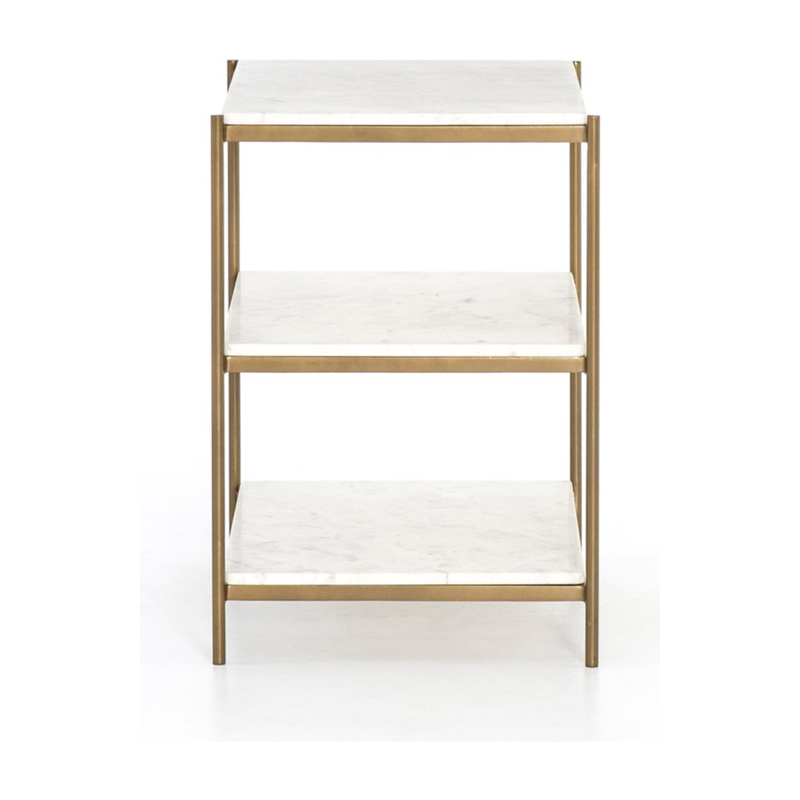 Felix Nightstand - Antique Brass | ready to ship!