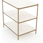 Felix Nightstand - Antique Brass | ready to ship!