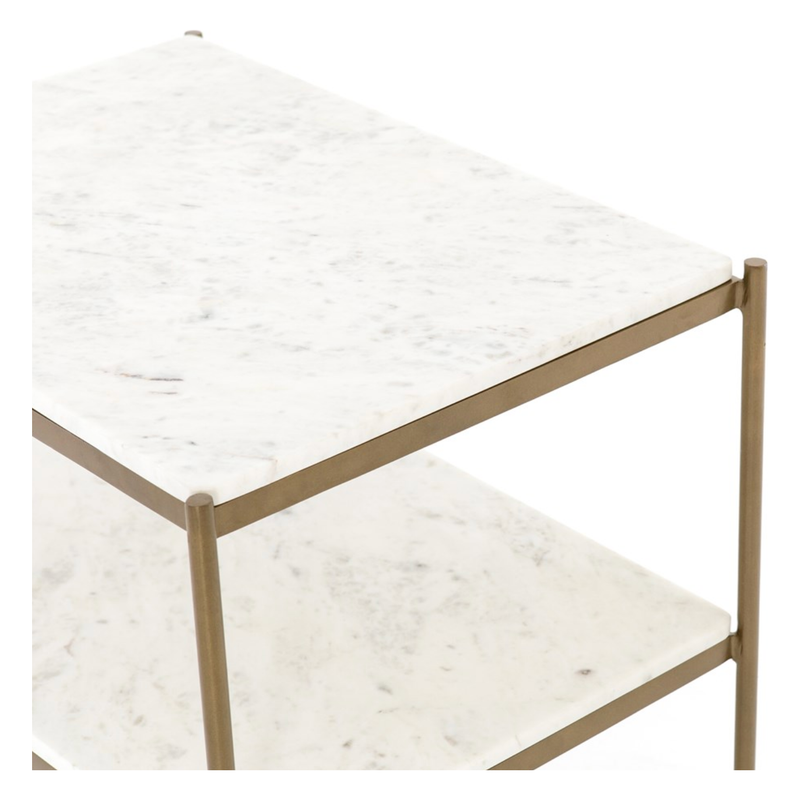 Felix Nightstand - Antique Brass | ready to ship!
