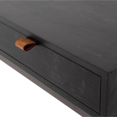 Trey Modular Writing Desk - Black Wash Poplar | ready to ship!