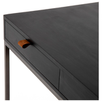 Trey Modular Writing Desk - Black Wash Poplar | ready to ship!