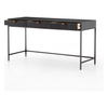 Trey Modular Writing Desk - Black Wash Poplar | ready to ship!