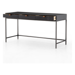 Trey Modular Writing Desk - Black Wash Poplar | ready to ship!