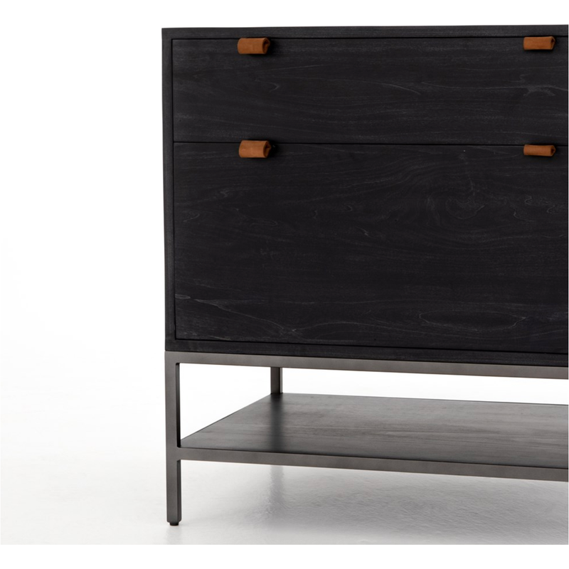 Trey Modular Filing Cabinet - Black Poplar | shipping 6/15/2025