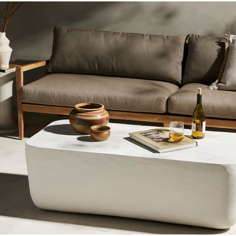 Basil Large Outdoor Rectangle Coffee Table