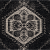 Zahra Black Hand-Knotted Rug