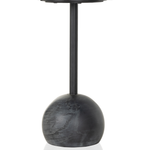 Viola Accent Table - Black Marble | shipping 6/25/2025