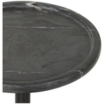 Viola Accent Table - Black Marble | shipping 6/25/2025