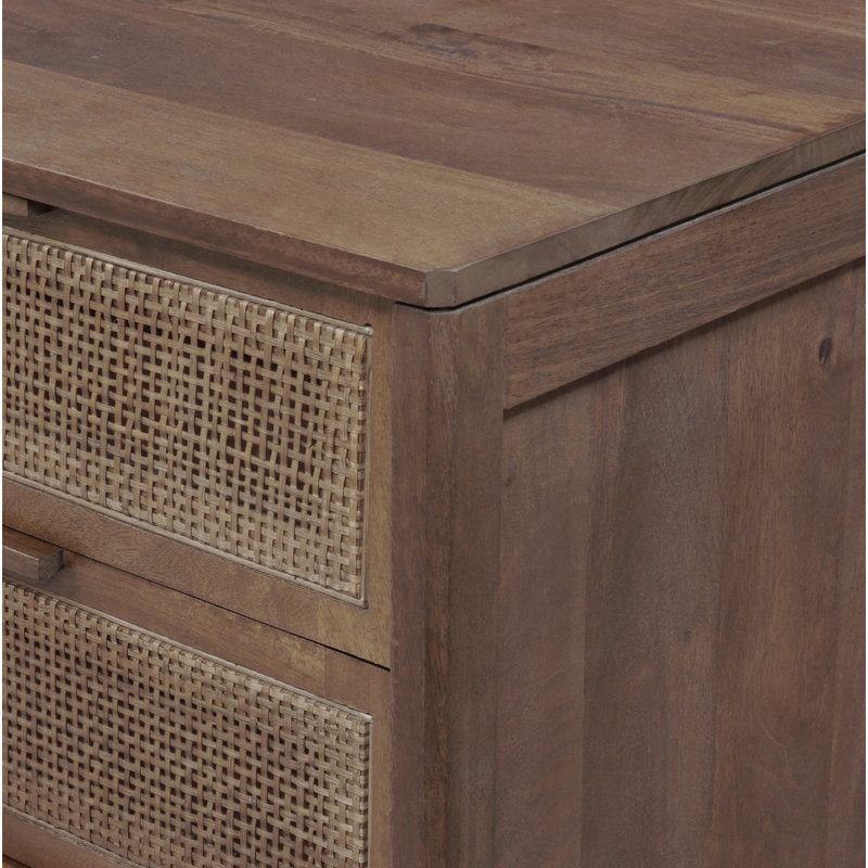 Sydney Large Nightstand - Brown Wash Mango | shipping 7/30/2025