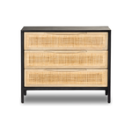 Sydney Black Wash Mango Large Nightstand | ready to ship!