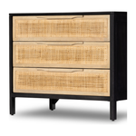Sydney Black Wash Mango Large Nightstand | ready to ship!