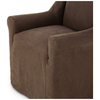 Bridges Coffee Slipcover Dining Armchair | ready to ship!
