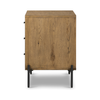 Eaton Large Nightstand - Amber-finished oak | shipping 6/19/2025