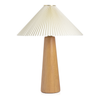Nora Light Oak Table Lamp | ready to ship!