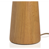 Nora Light Oak Table Lamp | ready to ship!