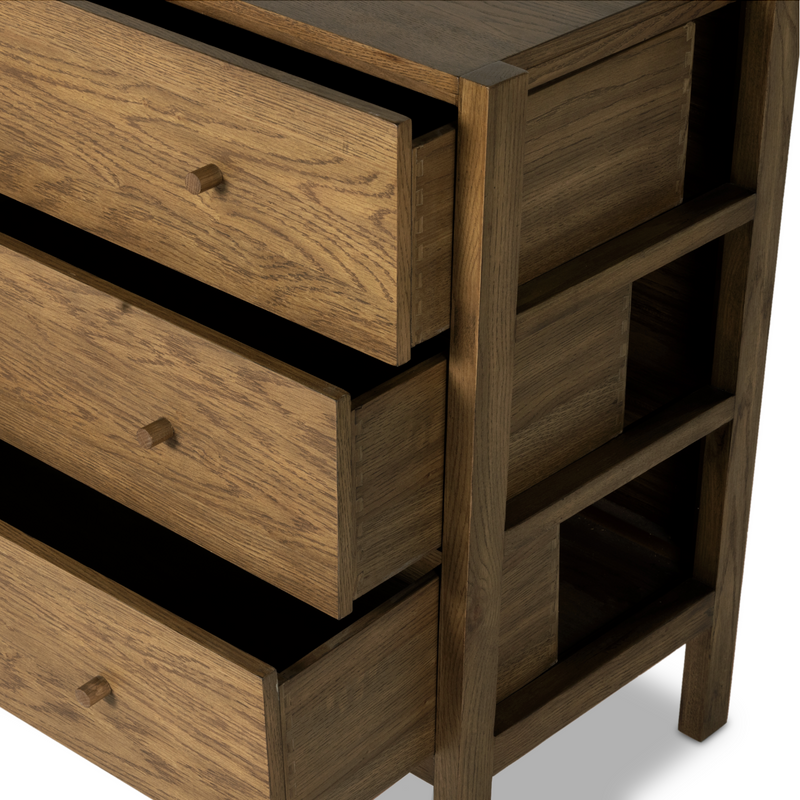 Meadow Tawny Oak 6 Drawer Dresser | ready to ship!