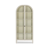 Breya Cream Powder Coat Cabinet | ready to ship!