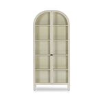 Breya Cream Powder Coat Cabinet | ready to ship!