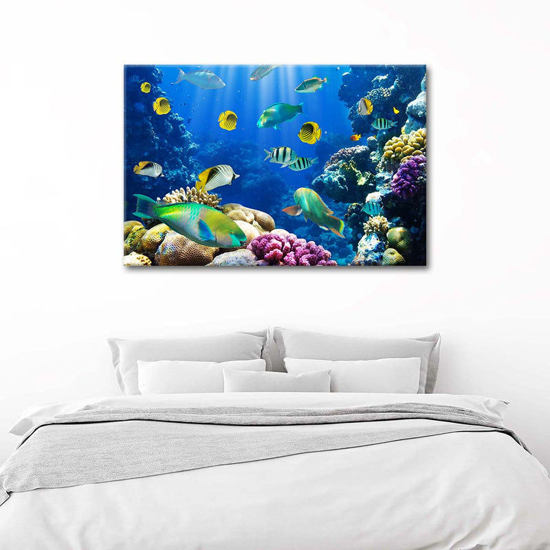 Underwater Sea Creatures Wall Art