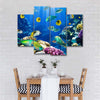 Underwater Sea Creatures Wall Art