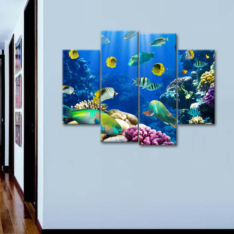 Underwater Sea Creatures Wall Art