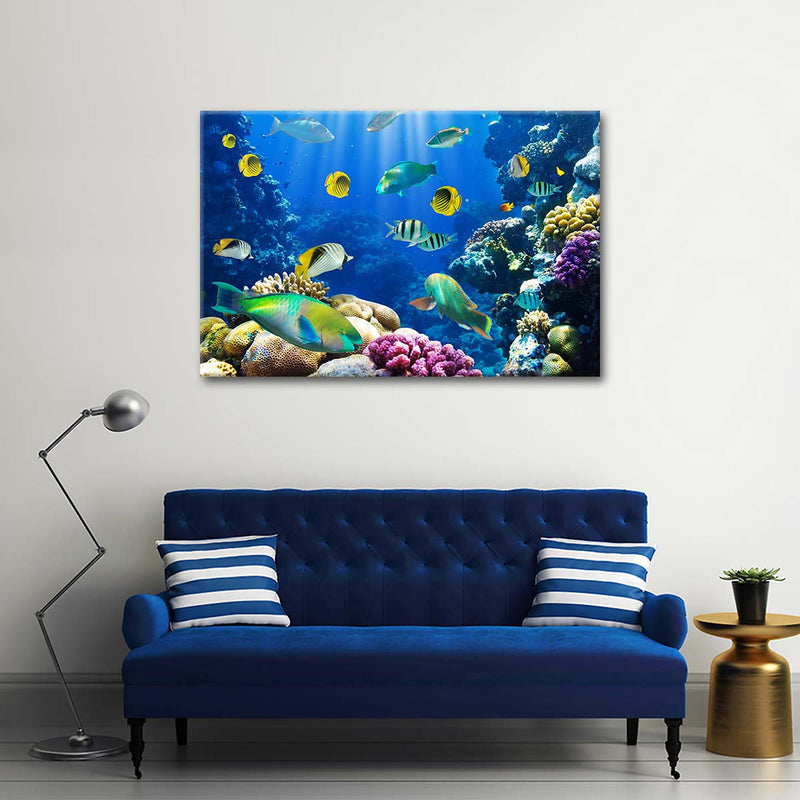 Underwater Sea Creatures Wall Art