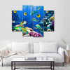 Underwater Sea Creatures Wall Art