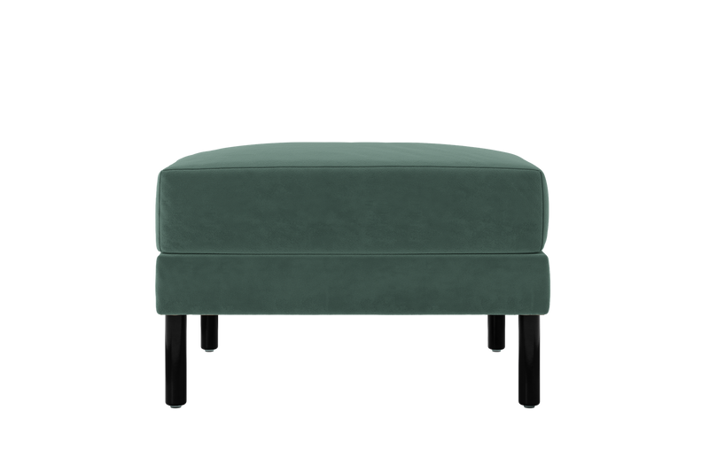 The Essential Ottoman in Recycled Velvet