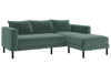 The Essential Sectional in Recycled Velvet