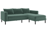 The Essential Sectional in Recycled Velvet