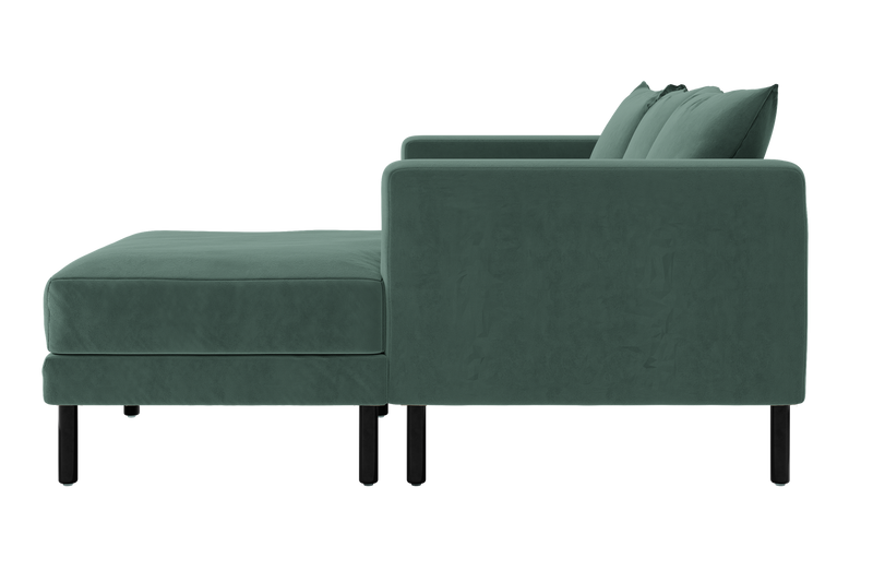The Essential Sectional in Recycled Velvet