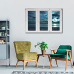 Window To Moonlit Beach Wall Art
