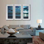 Window To Moonlit Beach Wall Art