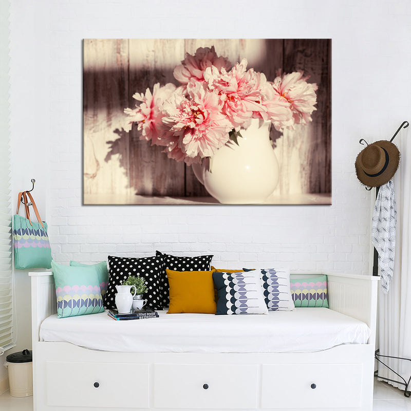 Sun Bright Peonies Wall Art
