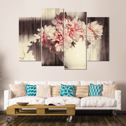 Sun Bright Peonies Wall Art
