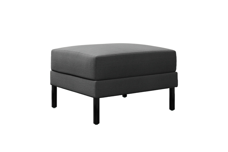 The Essential Ottoman in Upcycled Poly