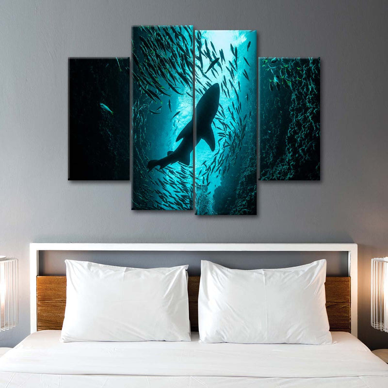 Shark Depth Wall Art