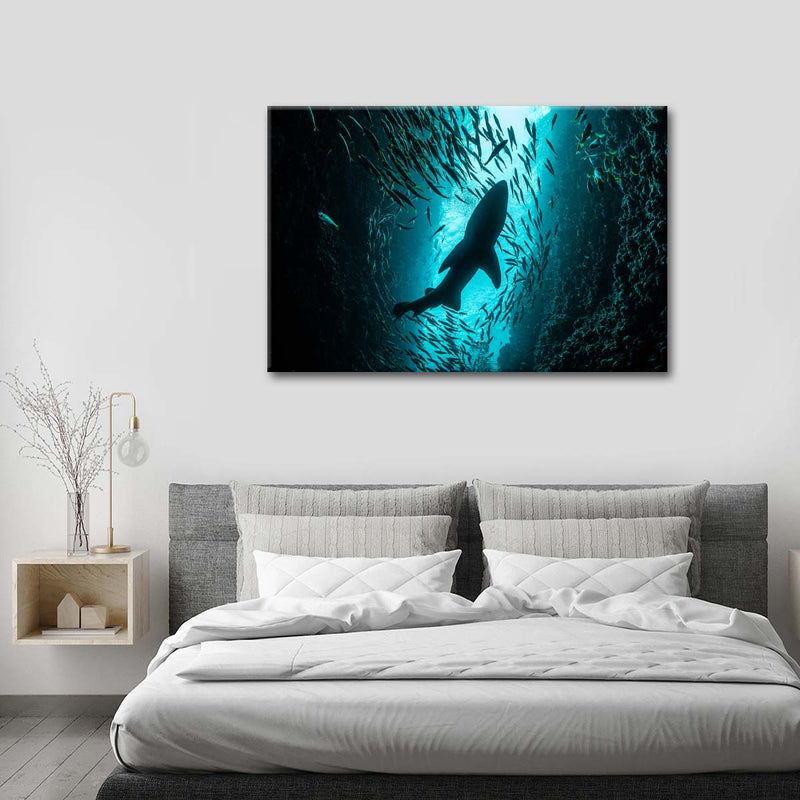 Shark Depth Wall Art
