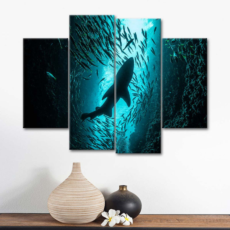 Shark Depth Wall Art