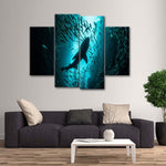 Shark Depth Wall Art