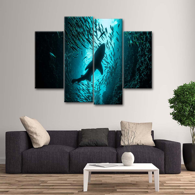 Shark Depth Wall Art