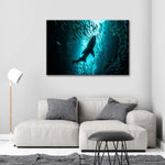 Shark Depth Wall Art