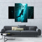 Shark Depth Wall Art