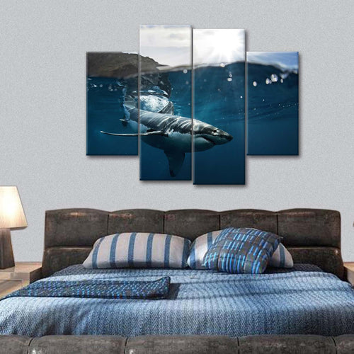 Shark Sunshine Wall Art